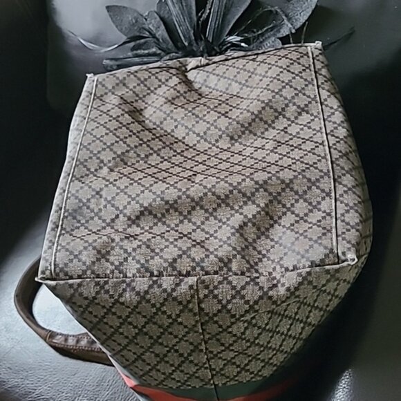 GUCCI Diamante Tote Bag Nylon AUTH - Picture 7 of 16